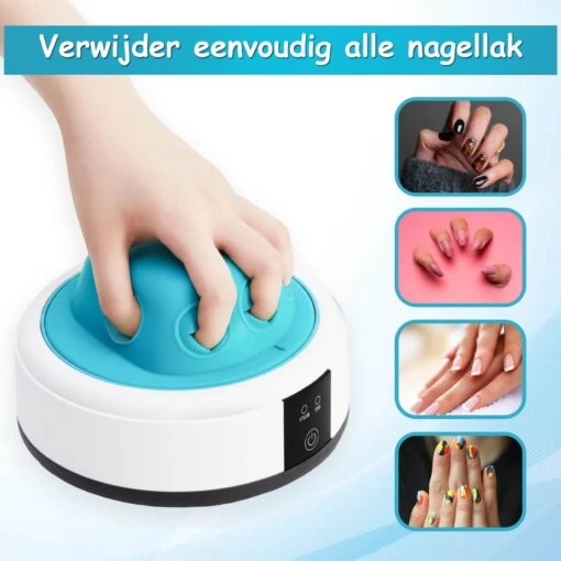 LOUVRO Stoom Nagellak Remover - Nagellak Verwijderaar En Nail Polish Verwijderaar - Stoom Nagellak Remover Machine - Nagel Steamer - Nagel Remover -Bekende Cosmetica Winkel 1200x1200 47