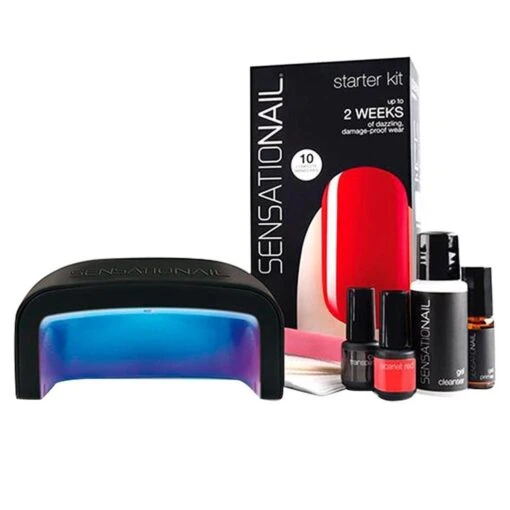 Sensationail Starter Kit - Scarlet Red - Gel Nagellak -Bekende Cosmetica Winkel 1200x1200 488