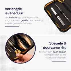 Skeraxo® Professionele Pedicureset Nageltang Kalknagel - Met Nagelvijl & Vuil Verwijderaar - Nagelschaar Voor Harde Teennagels – Nagelknipper Ingegroeide Teennagel - Inclusief Teennagel Correctors -Bekende Cosmetica Winkel 1200x1200 554