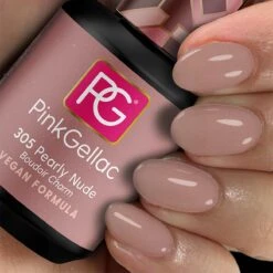 Pink Gellac - Pearly Nude - Gellak - Nude - 15 Ml -Bekende Cosmetica Winkel 1200x1200 606