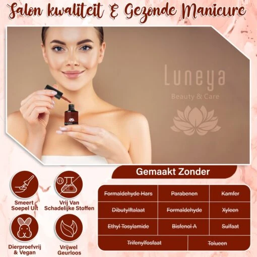 Luneya Gellak - Nude Tones Edition - 6-Delige Gellak Starterspakket - Gel Nagellak -Bekende Cosmetica Winkel 1200x1200 683