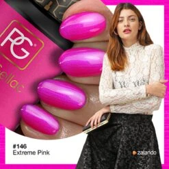 Pink Gellac - Extreme Pink - Gellak - Vegan - Roze - Glanzend - 15ml -Bekende Cosmetica Winkel 1200x1200 75