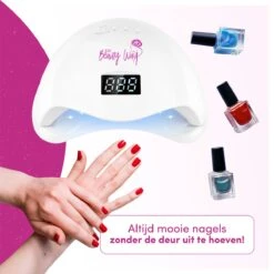 TheBeautyWay Nageldroger - Voor Gelnagels - Geschikt Voor Elke Nagel Gellak - 24 LEDs -Bekende Cosmetica Winkel 1200x1200 777