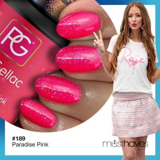 Pink Gellac - Paradise Pink - Gellak - Vegan - Roze - Glanzend - 15ml -Bekende Cosmetica Winkel 1200x1200 79