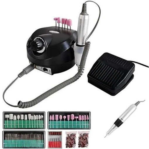 Beautylush Elektrische Nagelfrees Set 65W. Inclusief Schuurkapjes Wit. -Bekende Cosmetica Winkel 1200x1200 803