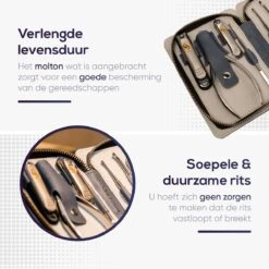 Skeraxo 8-delige Luxe Verschillende Tools - Professioneel Manicure Set & Pedicureset Met Nagelvijl & Nageltang – Behandeling Nagels En Huid -Bekende Cosmetica Winkel 1200x1200 816