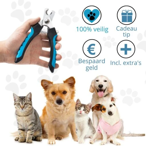 Merkloos Nagelknippper Hond Nagelknipper Kat + E-BOOK - Nagelschaar Hond - Nagelschaar Kat - Honden Nagelknipper - Nagelvijl Hond - Nageltang Hond - Nagelknipper Hond Veiligheidsstop - Nagel Hond - Bwa Commerce -Bekende Cosmetica Winkel 1200x1200 819