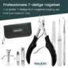 7-Delige Pedicure Set - Nagelverzorging - Nagelset Starterset - Ingegroeide Teennagel - Kalknagelproducten - Pedicuresets - RVS -Bekende Cosmetica Winkel 1200x1200 825