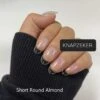 Nepnagels Plaknagels Met Lijm Short Oval Almond Shape Nagels Press On Nails 100% Soak-off - Fake Nails- Nageltips Full Cover 100 Stuks Transparant / Clear Tips Van Hoge Kwaliteit + Nagelvijl + Lijm + Doosje -Bekende Cosmetica Winkel 1200x1200 851