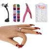 Quevo - Oefenhand Voor Nagels - Nailtrainer - 100 Nageltips - Nagelstickers - Nagelknipper -Bekende Cosmetica Winkel 1200x1200 855