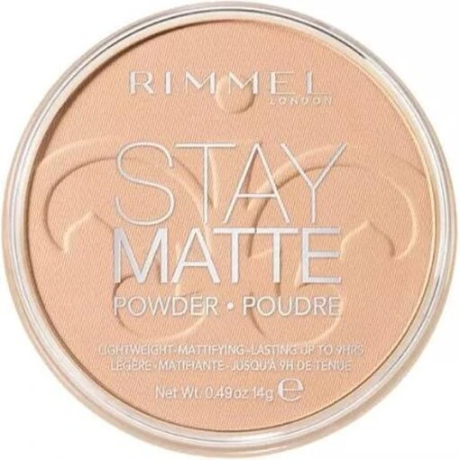 Rimmel London Stay Matte Pressed Powder - 004 Sandstorm - Powder -Bekende Cosmetica Winkel 1200x1200 936