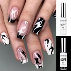 Nail Art Gel - Fine Liner Gel - 12 Stuks - UV/LED Gel - Gellak - Nagel Gellak - UV/LED Lamp - UV/LED Nageldroger - Gelnagels - Nepnagels - Acrylnagels - Tekenpenseel Nagels - Professioneel - Hoge Kwaliteit -Bekende Cosmetica Winkel 1200x1200 94