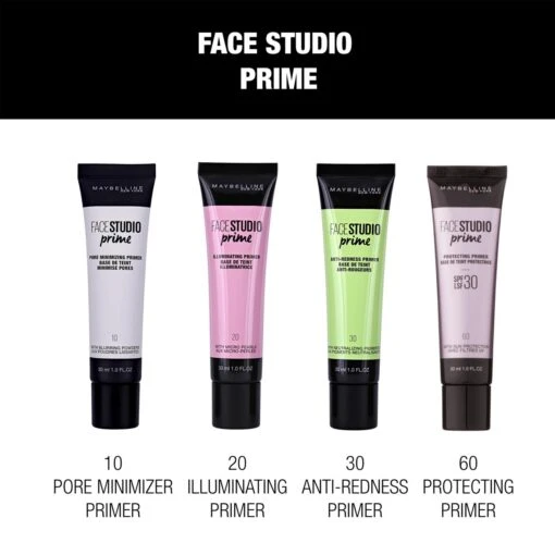 Maybelline Facestudio Primer - Protecting Primer SPF30 - 30ml -Bekende Cosmetica Winkel 1200x1200 976