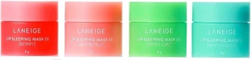 Laneige Lip Sleeping Mask Ex Mini Kit 4 X 8 G -Bekende Cosmetica Winkel