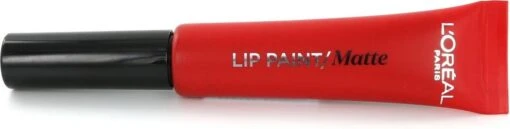 L'Oréal Paris Infallible Lip Paint Matte Lippenstift - 204 Red Actually -Bekende Cosmetica Winkel