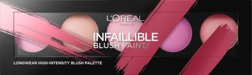 L'Oréal Paris Infaillible Blush Paint - 01 Pink - Blush Palet -Bekende Cosmetica Winkel