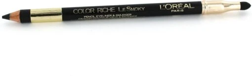 L’Oréal Paris Color Riche Le Smoky - 201 Black Velourt - Oogpotlood -Bekende Cosmetica Winkel