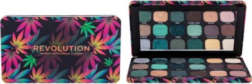 Makeup Revolution - Forever Flawless Chilled - Eyeshadow Palette -Bekende Cosmetica Winkel