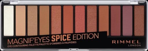 Rimmel London Magnif'Eyes Oogschaduw Palette - 005 Spice Edition -Bekende Cosmetica Winkel 1200x415 1