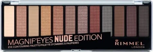 Rimmel London MagnifEyes Oogschaduw - 001 Nude Edition -Bekende Cosmetica Winkel 1200x415 2