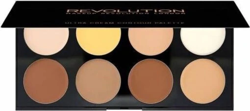 Makeup Revolution Ultra Cream Contour Palette -Bekende Cosmetica Winkel 1200x534 3