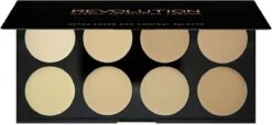 Makeup Revolution Cover & Conceal Cream Palette - Light -Bekende Cosmetica Winkel 1200x555