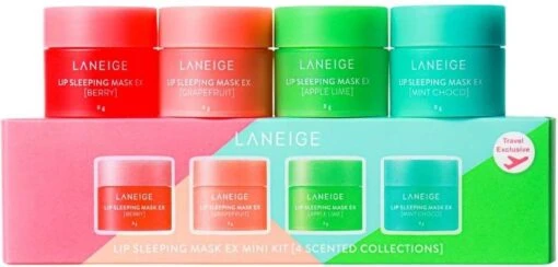 Laneige Lip Sleeping Mask Ex Mini Kit 4 X 8 G -Bekende Cosmetica Winkel 1200x573 10