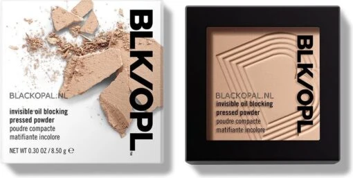 Black Opal Invisible Oil Blocking Pressed Powder – Transparante Matterende Poeder -Bekende Cosmetica Winkel