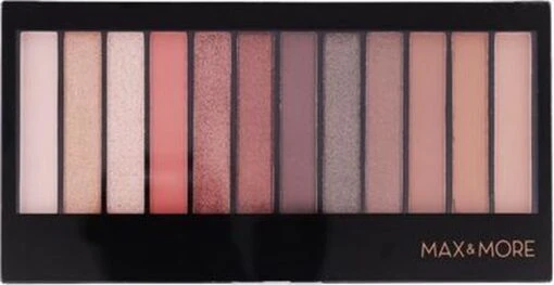 Oogschaduw | Oogschaduw Palette 12 Kleuren| Metallic |Matte | Max & More -Bekende Cosmetica Winkel 1200x618 5