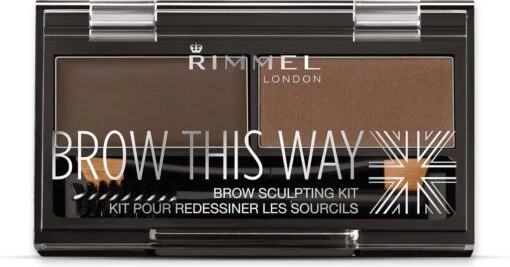 Rimmel London Brow This Way Brow Sculpting Kit - 003 Dark Brown -Bekende Cosmetica Winkel 1200x628 2