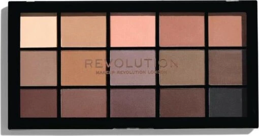 Makeup Revolution - Palette Eye Shadow Re-Loaded (Palette Basic Mattes) 15 X 1.1 G -Bekende Cosmetica Winkel 1200x634 1