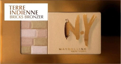 Maybelline Bricks Bronzer En Highlighter - 01 Blondes -Bekende Cosmetica Winkel