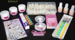 Royala - Acrylnagels Starters Pakket Large|L| 125 Delig | 94 Colors | Acryl Nagels Set | Acryl Starter Kit | Nail Art Pakket | 500 Franse Nageltips | Manicure Set Voor Nail Art Kit | Nagel Decoratie | Acryl Poeder | Acryl Vloeistof | Monomeer -Bekende Cosmetica Winkel 1200x646