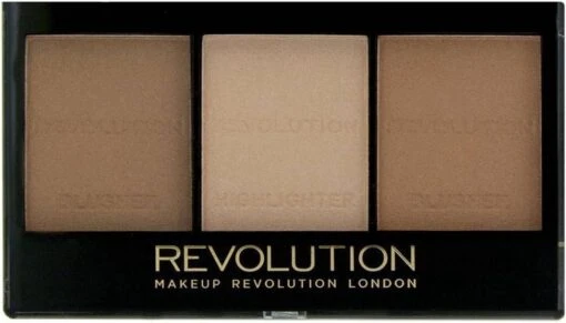 Makeup Revolution - Ultra Brightening Contour Kit C04 - Light/Medium -Bekende Cosmetica Winkel 1200x684 1