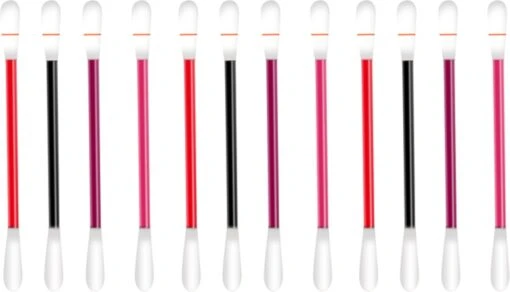 Tattoo Lippenstift Multi-color | Lippenstift Wattenstaafje 20 Stuks | Duurzame Long Lasting Waterdichte Vloeibare Non-stick Tattoo Lipstick | Lip Stain -Bekende Cosmetica Winkel