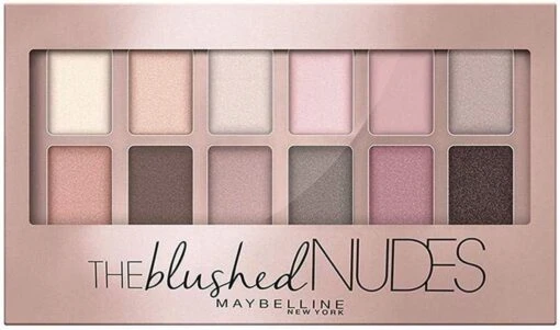 Maybelline The Blushed Nudes OogschaduwPalette - 12 Roze Nude Tinten -Bekende Cosmetica Winkel 1200x709 2