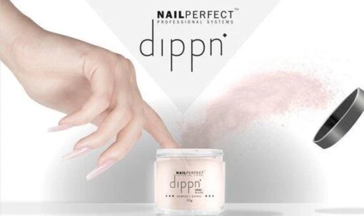 Dip Poeder Starter Kit - NailPerfect - Dippn Kit (Dippn' Sticky Base 15ml, Dippn' Activator 15ml, Dippn' Fast Dry Top Coat 15ml, Dippn' 004 Cover = Zacht Roze 25 Gram) -Bekende Cosmetica Winkel 1200x713 1