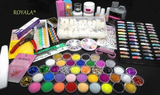 Acrylnagels StartersPakket |B| 120 Delig | 90 Colors | Acryl Nagels Set | Acryl Starter Kit | Nail Art Pakket | 500 Franse Nageltips | Manicure Set Voor Nail Art Kit | Nagel Decoratie | Acryl Poeder -Bekende Cosmetica Winkel 1200x716 2