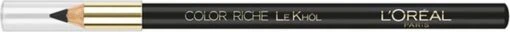 L'Oréal Color Riche Le Khol Oogpotlood - 101 Midnight Black -Bekende Cosmetica Winkel