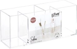 Five® Make-up Bakje 4 Vakken - Transparant - Sorteervakken -Bekende Cosmetica Winkel 1200x763 2