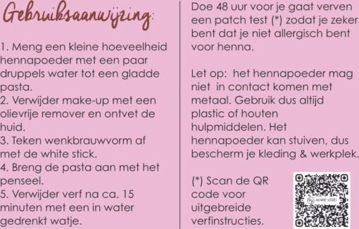 Henna Wenkbrauwverf 5 Kleuren | Henna Brows |Geschikt Voor Minstens 25 Toepassingen | Zelf Je Perfecte Kleur Samenstellen! -Bekende Cosmetica Winkel 1200x764 5