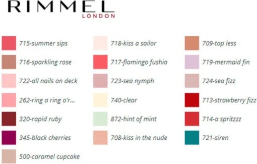 Rimmel London 60 Seconds SuperShine Nagellak - 262 Ring A Ring O Roses -Bekende Cosmetica Winkel 1200x765 4