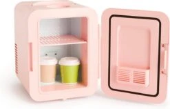 CREATE KOELKAST MINI BOX - Minikoelkast Voor Cosmetica 4L - Koud En Warm - Pastel Roze -Bekende Cosmetica Winkel 1200x766 1