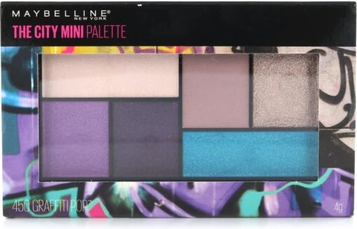 Maybelline The City Mini Oogschaduw Palette - 450 Graffiti Pop -Bekende Cosmetica Winkel 1200x771 1