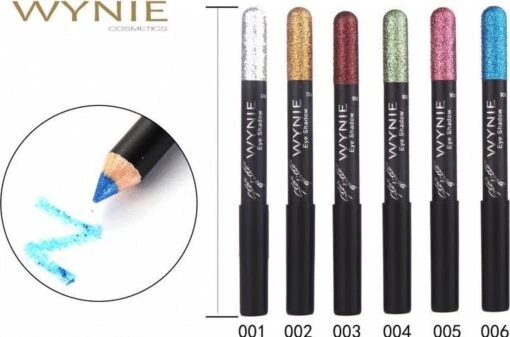 Wynie - Star Glitter - Oogschaduw Potlood - Groen Glitter - 1 Stuks -Bekende Cosmetica Winkel 1200x794 1