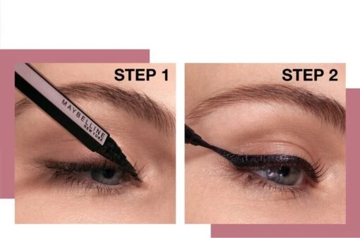 Maybelline Hyper Easy Liner Liquid Eyeliner - 800 Knockout Black -Bekende Cosmetica Winkel 1200x794 2