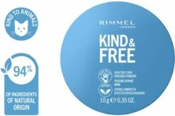 Rimmel London KIND & FREE Vegan Pressed Powder Gezichtspoeder 01 Translucent -Bekende Cosmetica Winkel 1200x801 4