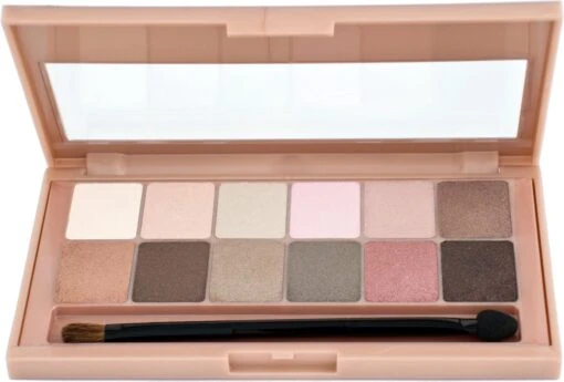 Maybelline The Blushed Nudes OogschaduwPalette - 12 Roze Nude Tinten -Bekende Cosmetica Winkel 1200x812 1