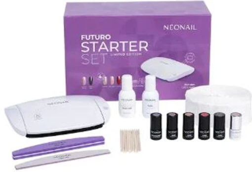 NEONAIL FUTURO STARTSET | MANICURESET | COMPLEET MET NL STAPPENPLAN | GELLAK GELPOLISH | BIAB -Bekende Cosmetica Winkel