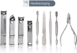 NCPS Professionele Manicure Set / Pedicure Set | 26-Delig | Opbergetui | Reisset | Nagelschaar | Nagelknipper | Nagelverzorging | Voor Mannen En Vrouwen | Zwart -Bekende Cosmetica Winkel 1200x832